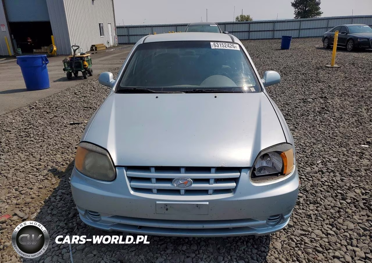 2005 Hyundai Accent Gls VIN:KMHCG45C75U615580 - 5