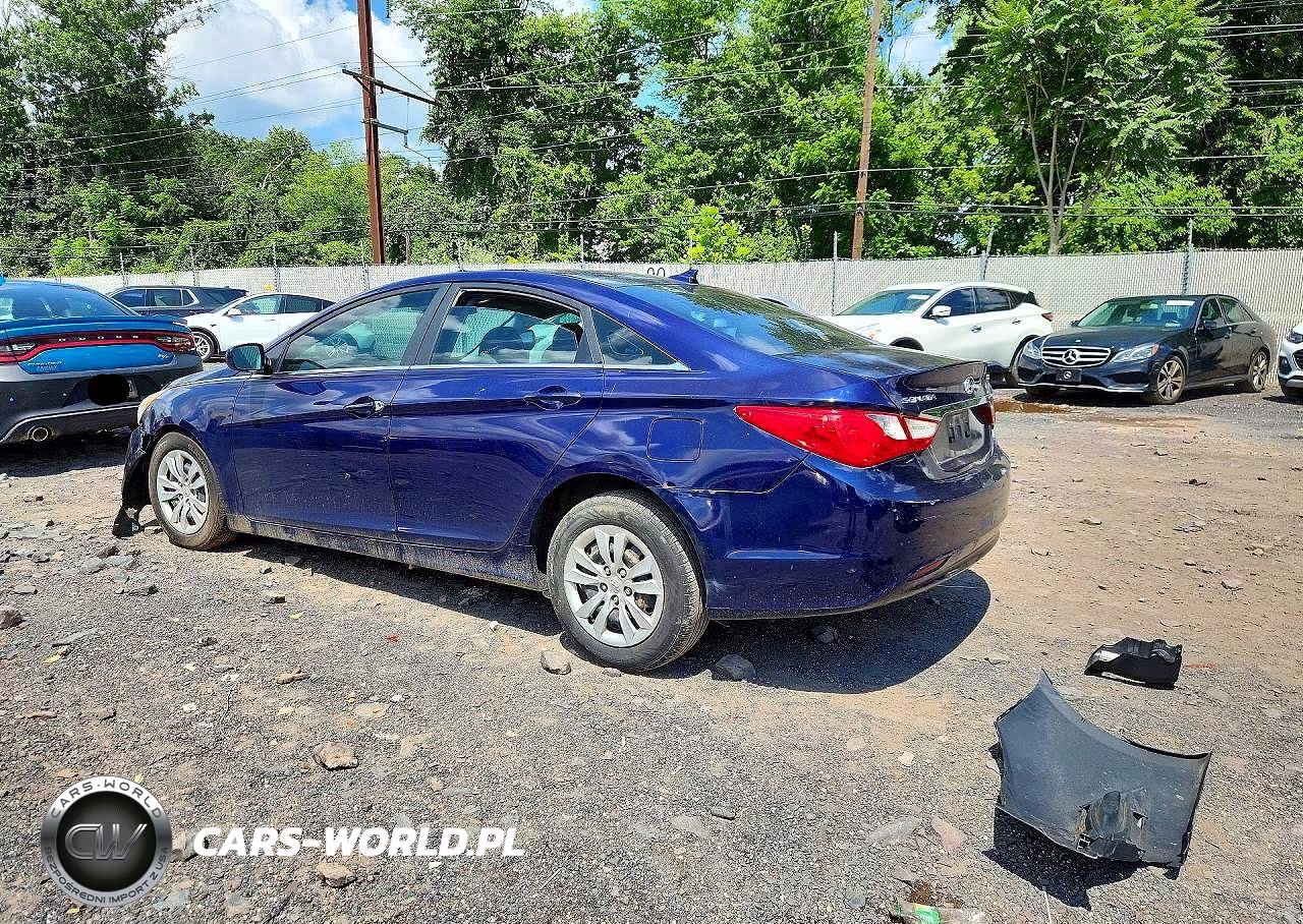 2012 Hyundai Sonata Gls VIN:5NPEB4AC9CH309571 - 2