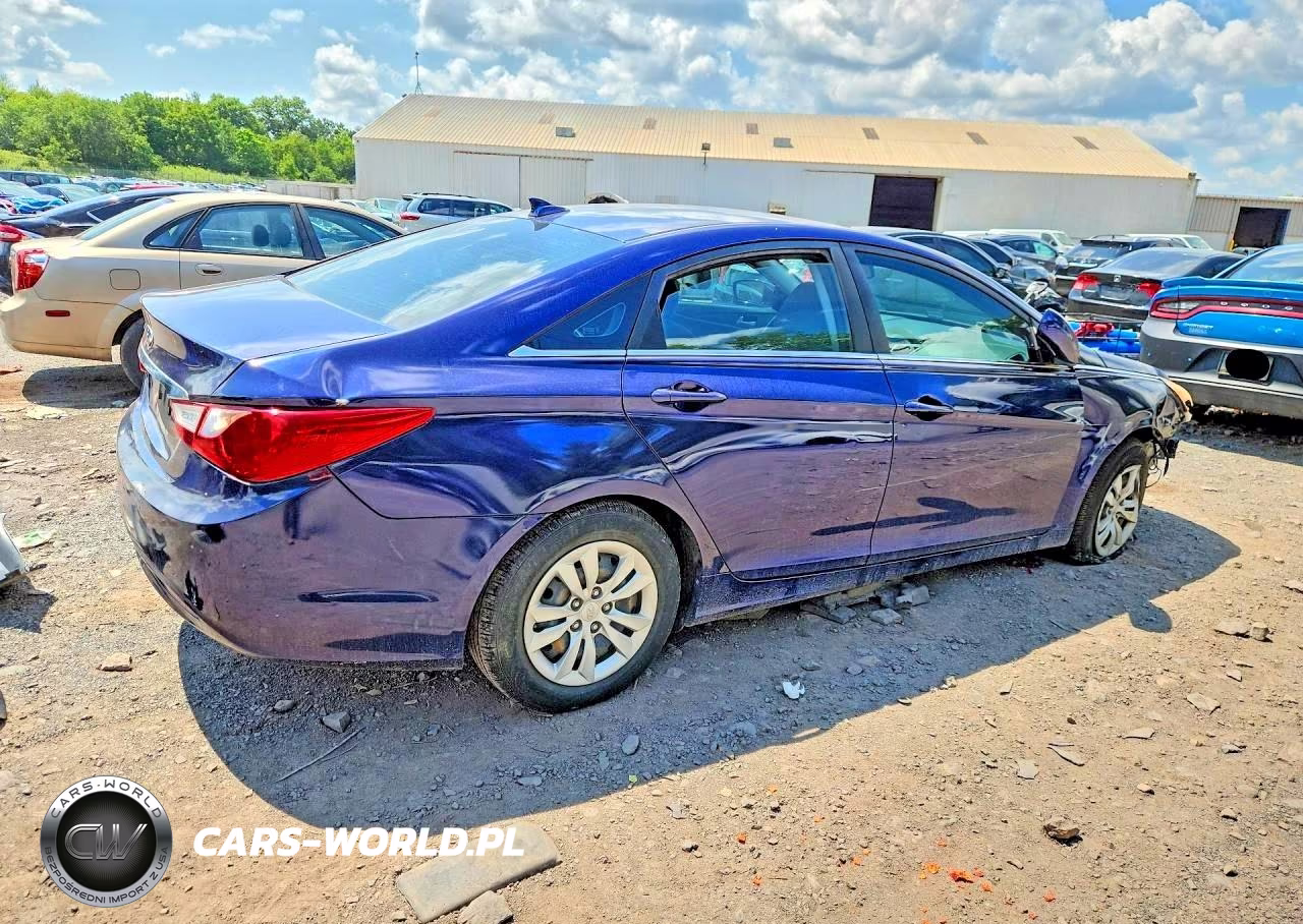 2012 Hyundai Sonata Gls VIN:5NPEB4AC9CH309571 - 3