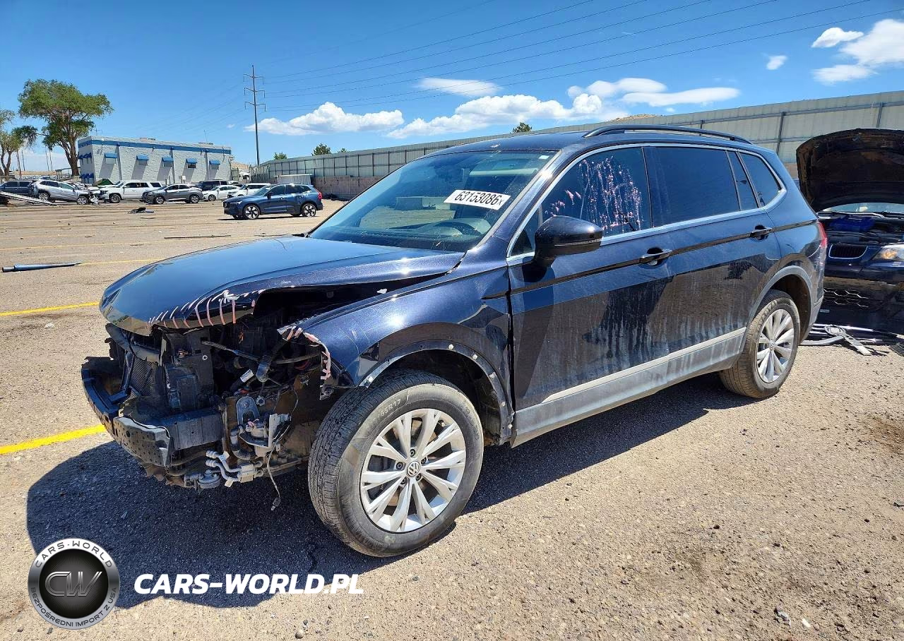 2018 Volkswagen Tiguan Se VIN:3VV2B7AX1JM132921 - 1