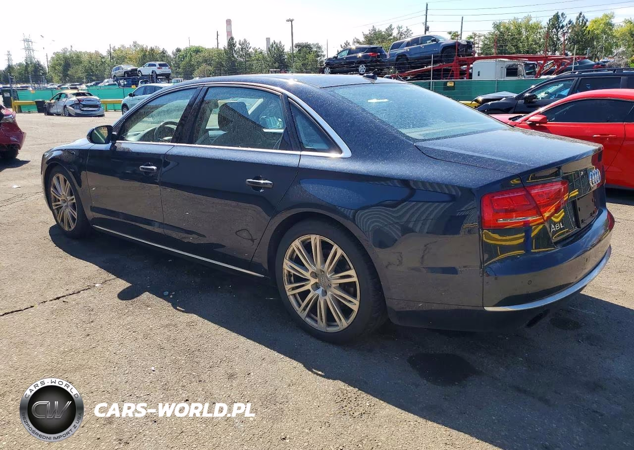 2014 Audi A8 L Quattro VIN:WAURGAFD7EN011345 - 2