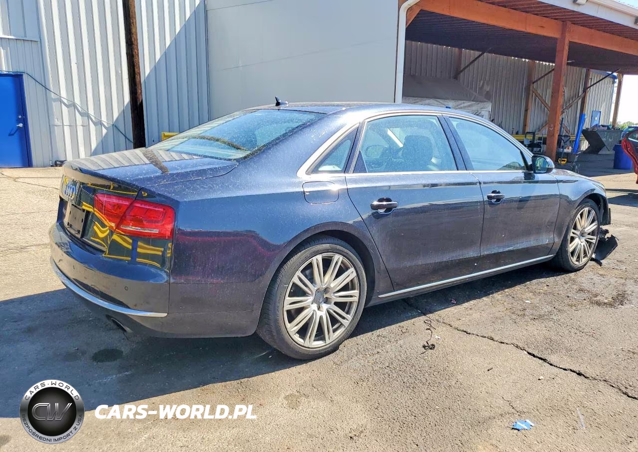 2014 Audi A8 L Quattro VIN:WAURGAFD7EN011345 - 3
