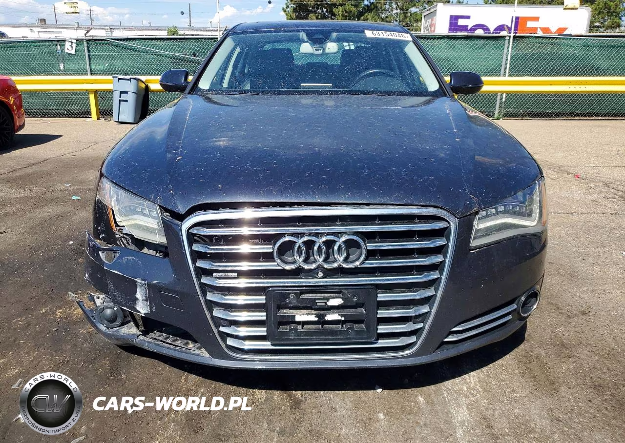 2014 Audi A8 L Quattro VIN:WAURGAFD7EN011345 - 5
