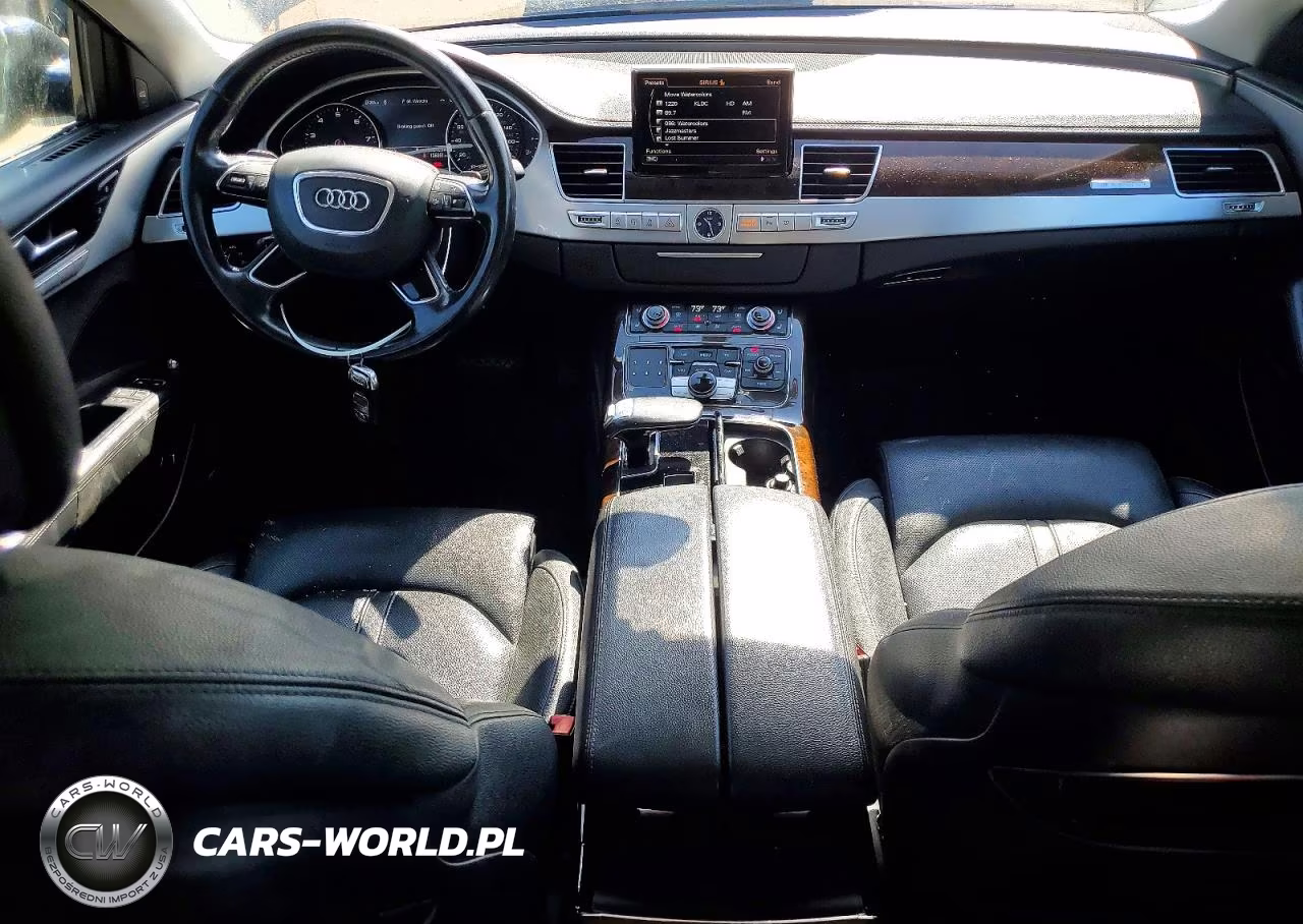 2014 Audi A8 L Quattro VIN:WAURGAFD7EN011345 - 8
