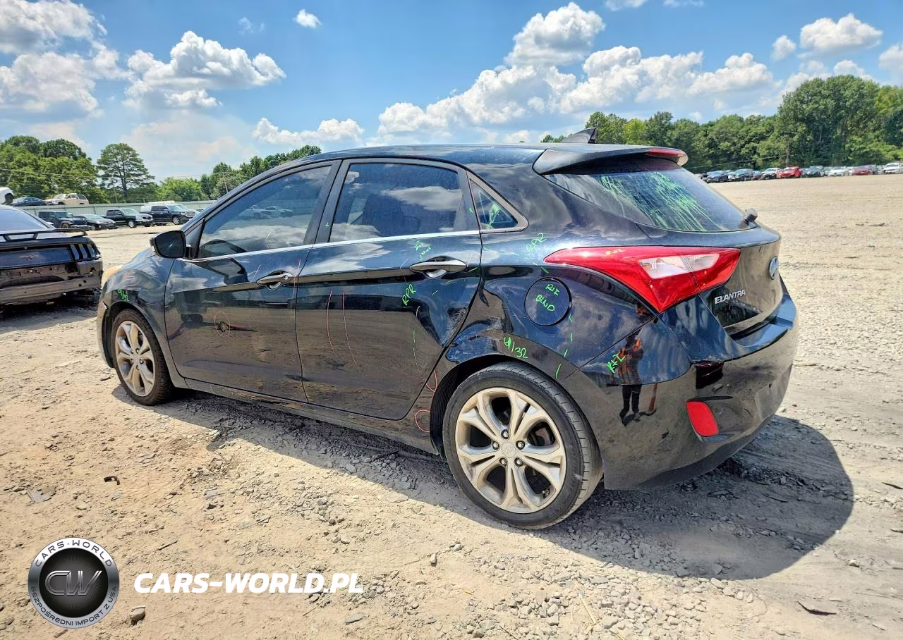 2013 Hyundai Elantra Gt Base VIN:KMHD35LE4DU053498 - 2