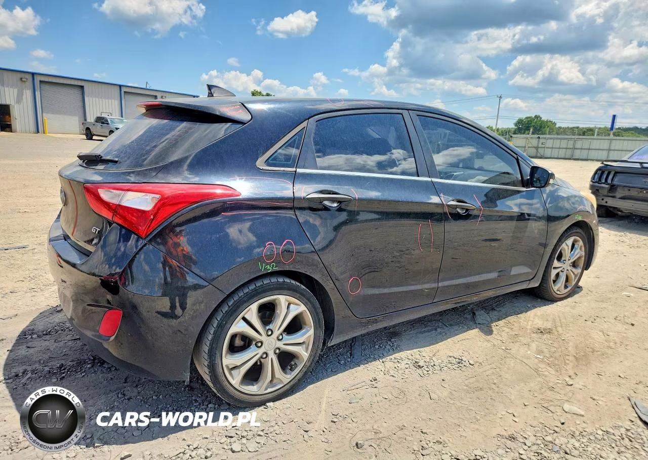 2013 Hyundai Elantra Gt Base VIN:KMHD35LE4DU053498 - 3