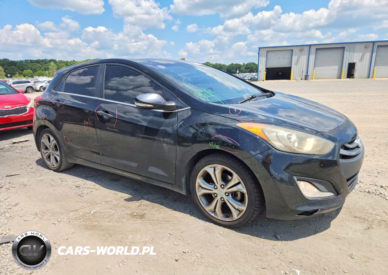 2013 Hyundai Elantra Gt Base VIN:KMHD35LE4DU053498 - 4
