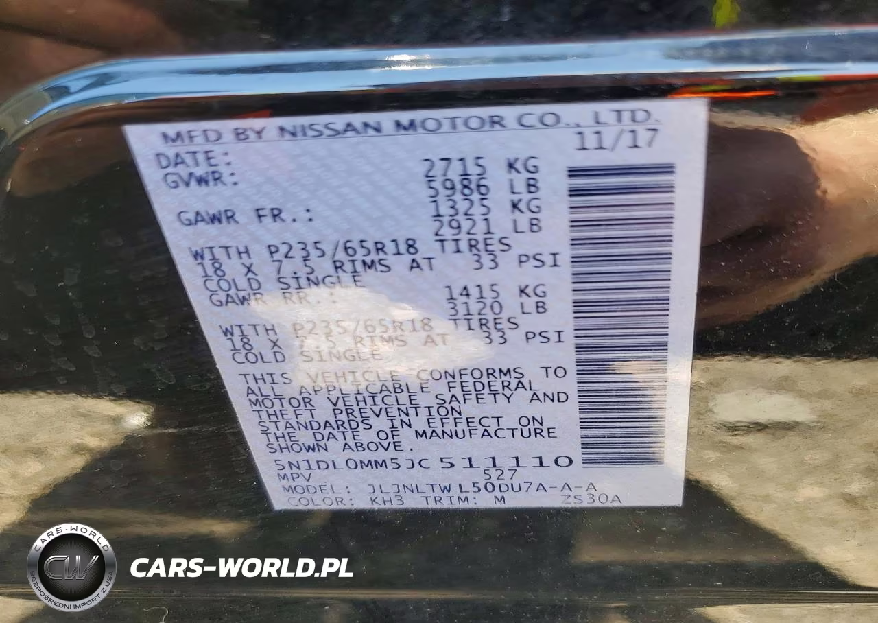 2018 Infiniti Qx60 Base VIN:5N1DL0MM5JC511110 - 13