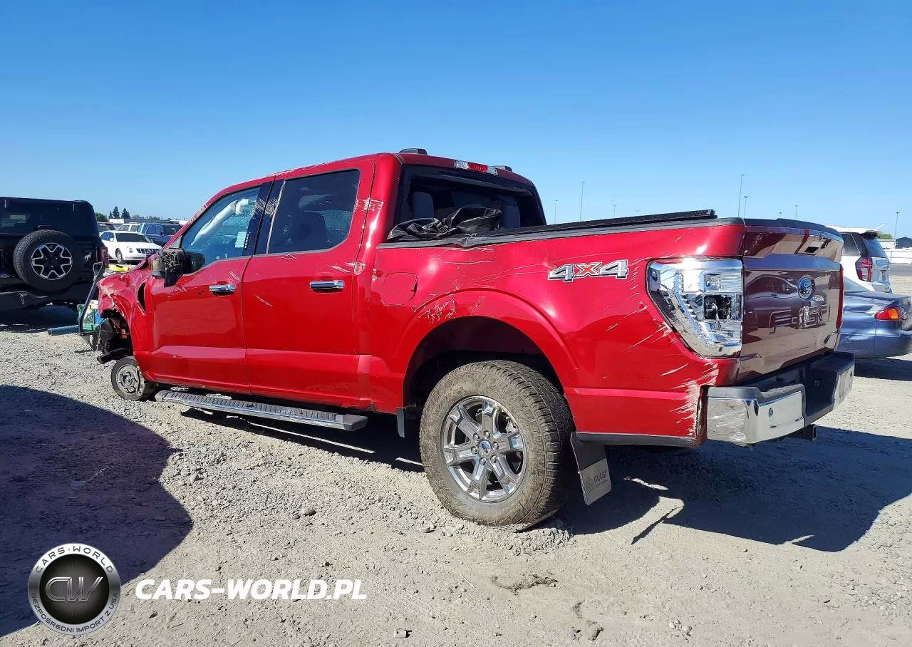 2022 Ford F150 Supercrew VIN:1FTFW1E52NKF07562 - 2
