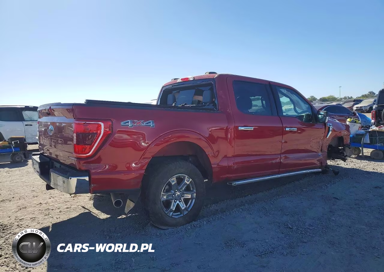2022 Ford F150 Supercrew VIN:1FTFW1E52NKF07562 - 3