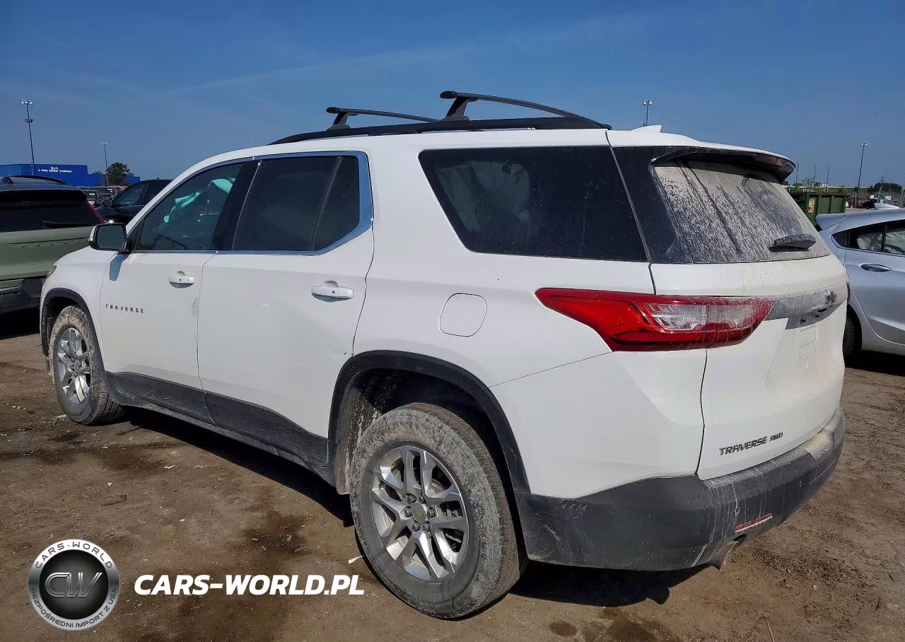 2021 Chevrolet Traverse Lt VIN:1GNEVHKW8MJ136231 - 2