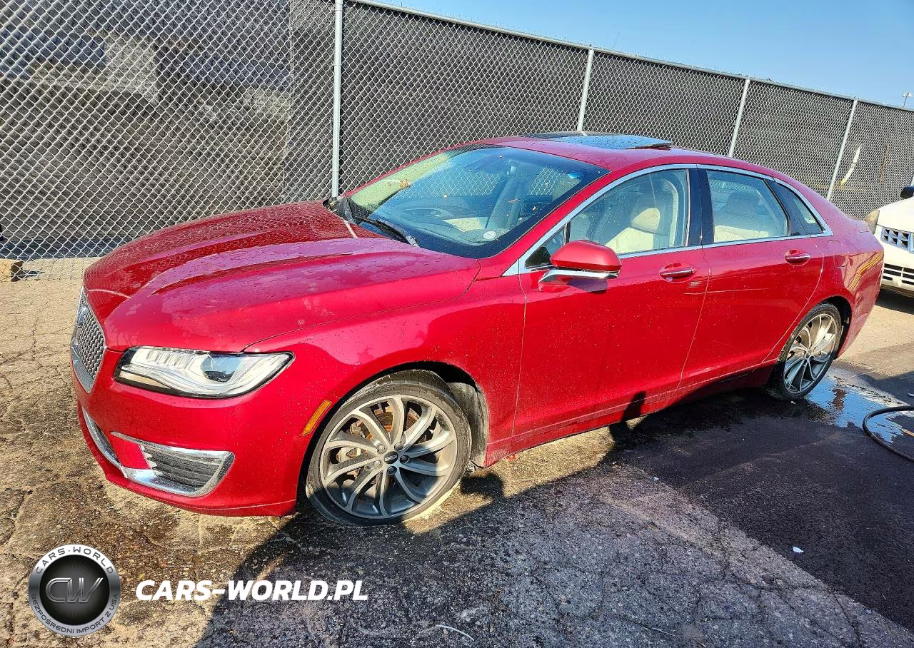 2019 Lincoln Mkz Reserve I VIN:3LN6L5D90KR627237 - 1