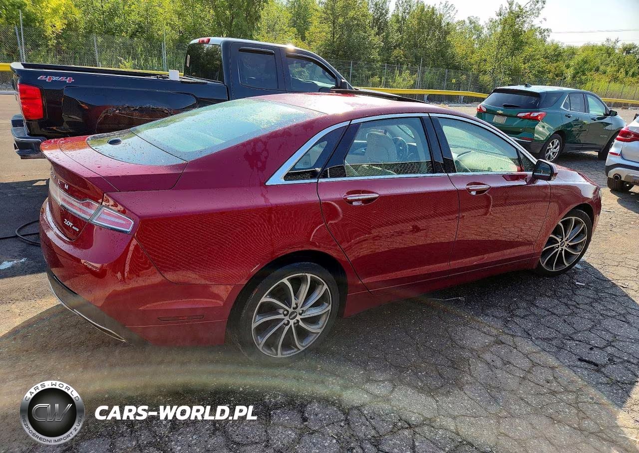2019 Lincoln Mkz Reserve I VIN:3LN6L5D90KR627237 - 3