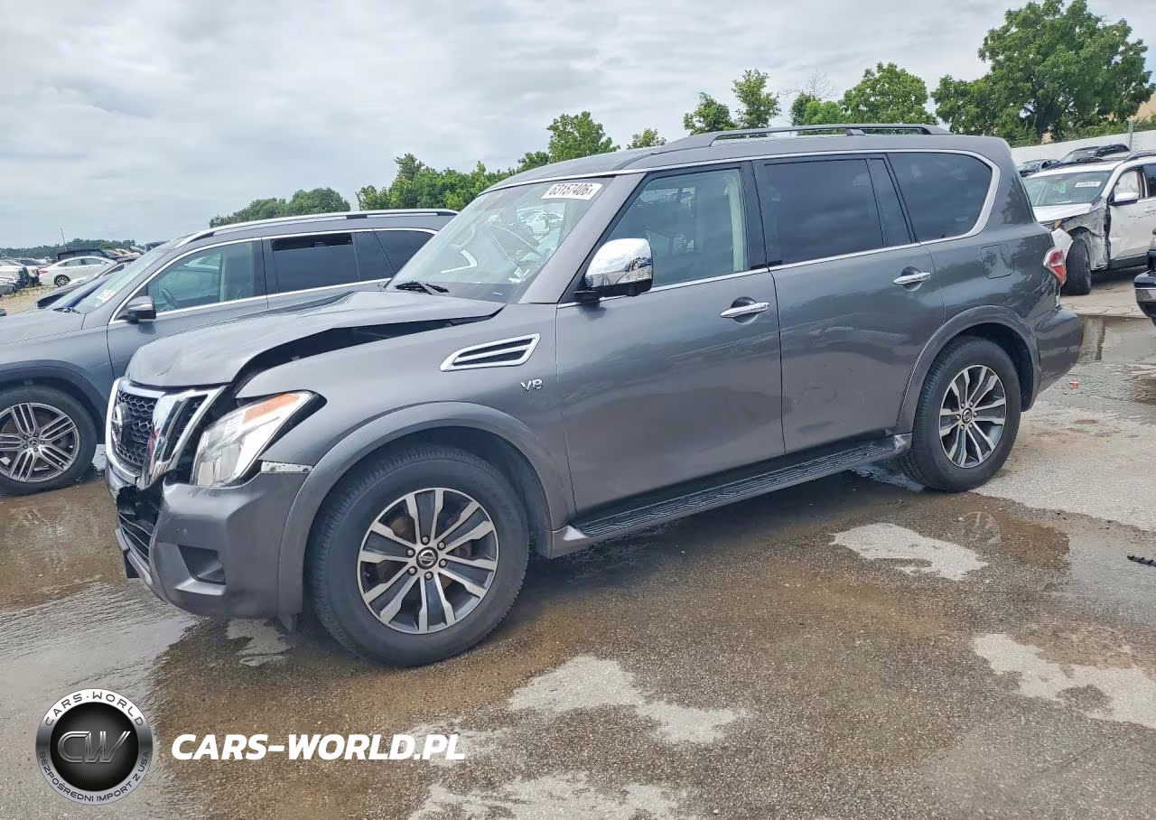 2020 Nissan Armada Sl VIN:JN8AY2NCXL9618636 - 1