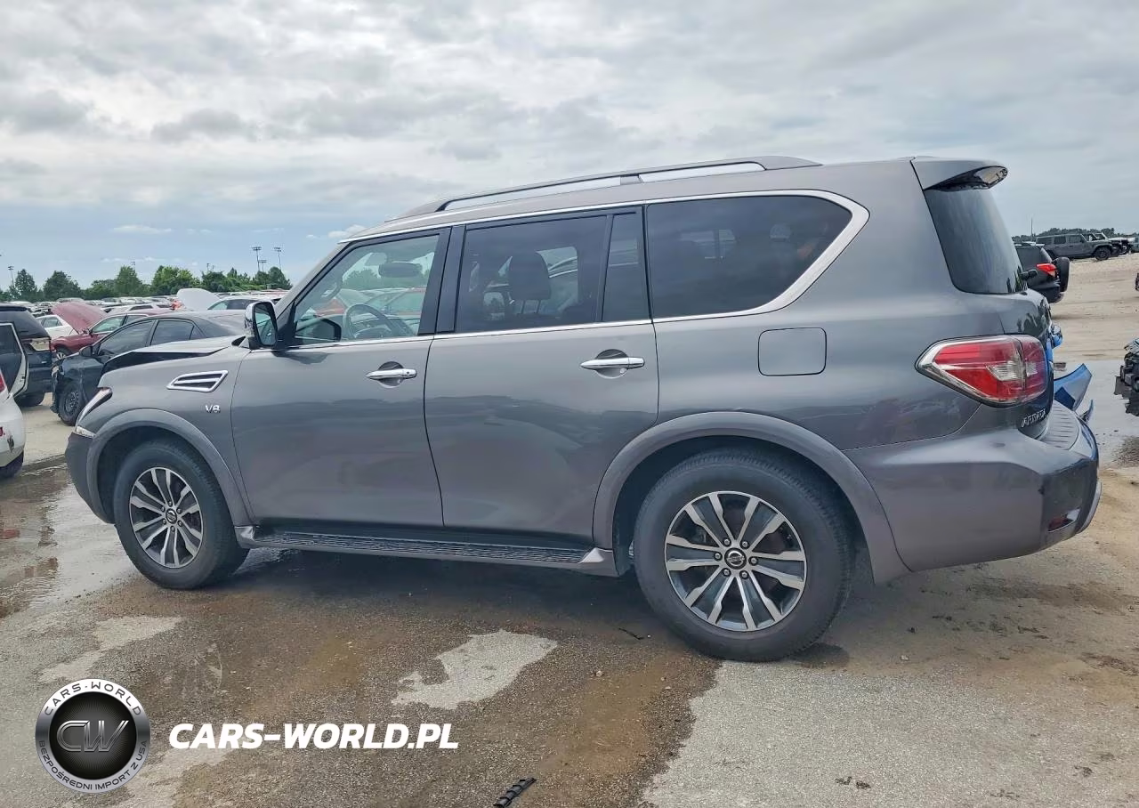 2020 Nissan Armada Sl VIN:JN8AY2NCXL9618636 - 2