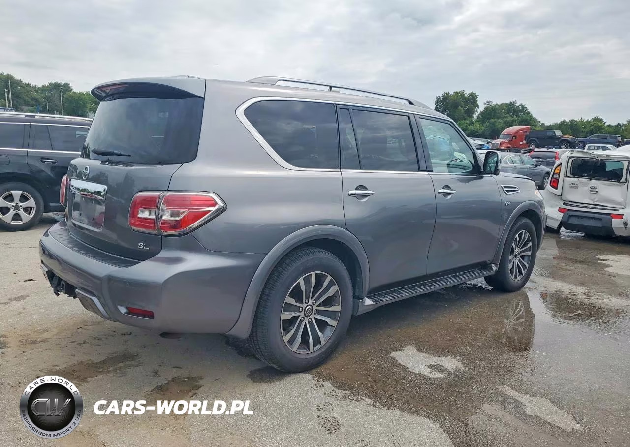 2020 Nissan Armada Sl VIN:JN8AY2NCXL9618636 - 3