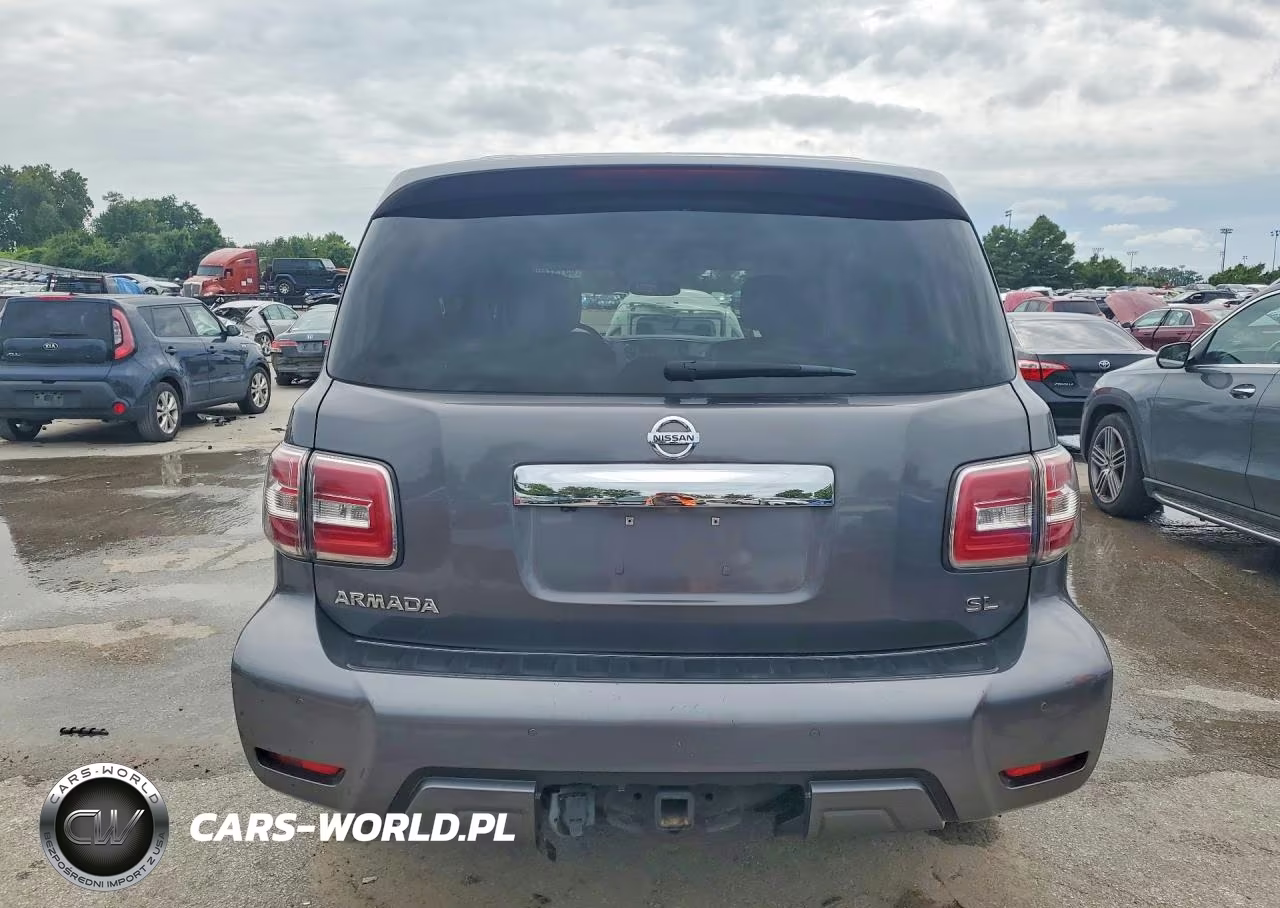 2020 Nissan Armada Sl VIN:JN8AY2NCXL9618636 - 6