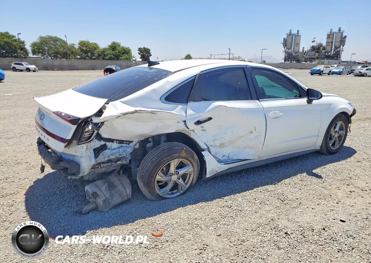 2021 Hyundai Sonata Se VIN:5NPEG4JA0MH081767 - 3