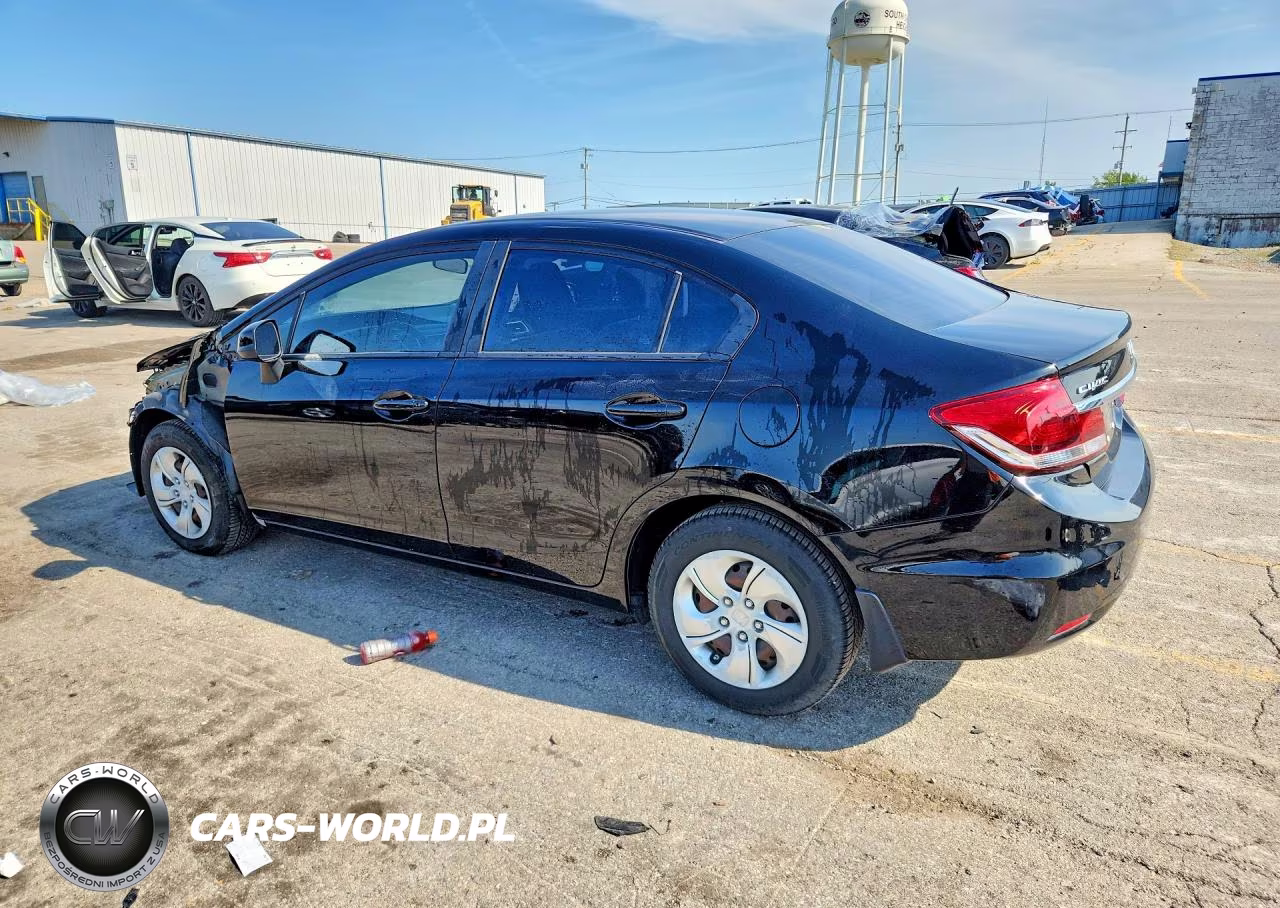 2013 Honda Civic Lx VIN:19XFB2F52DE051693 - 2