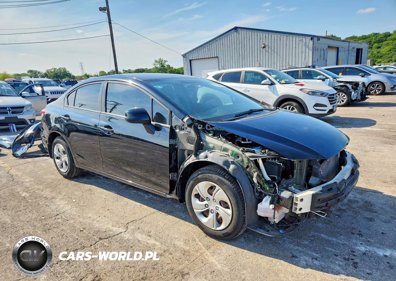 2013 Honda Civic Lx VIN:19XFB2F52DE051693 - 4