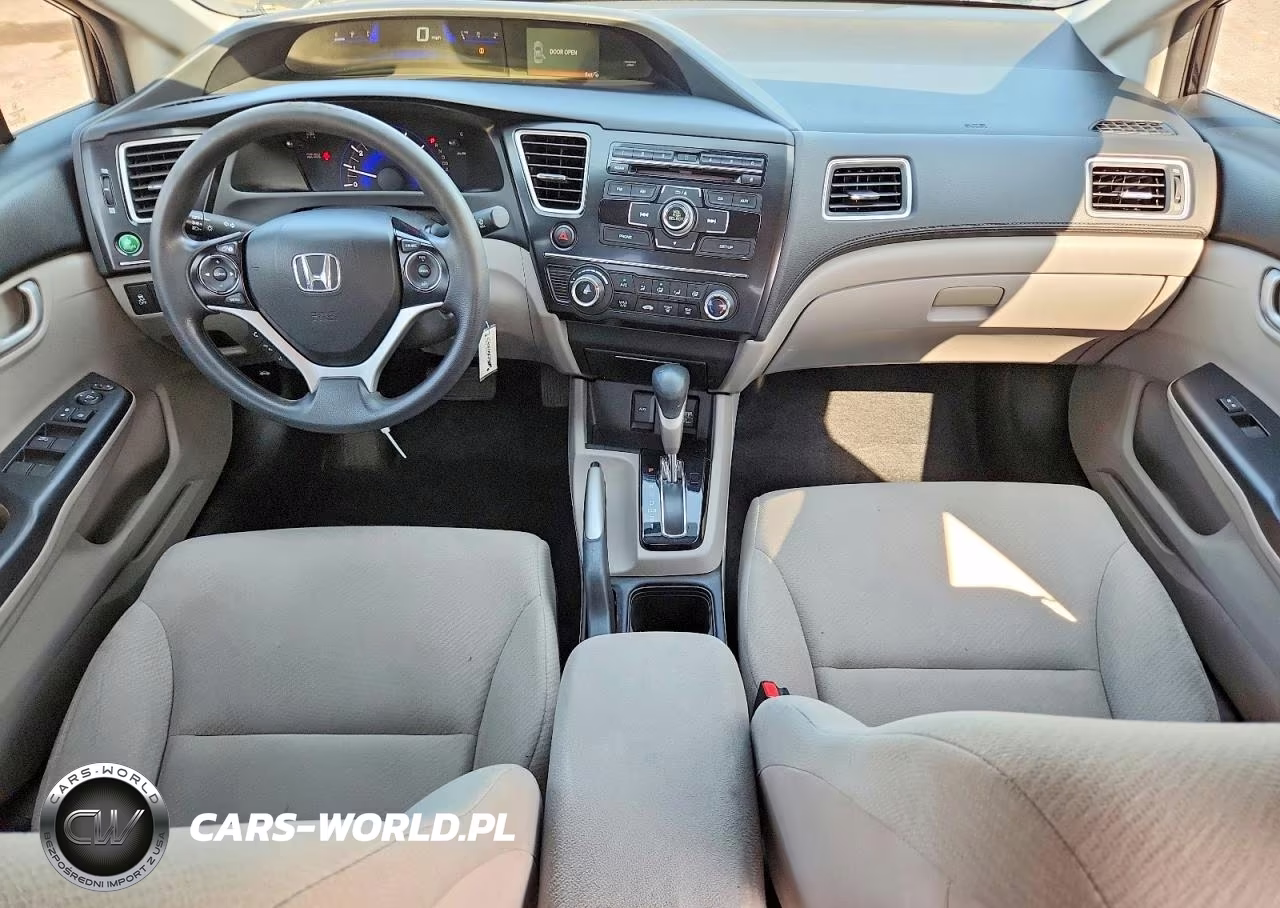 2013 Honda Civic Lx VIN:19XFB2F52DE051693 - 8
