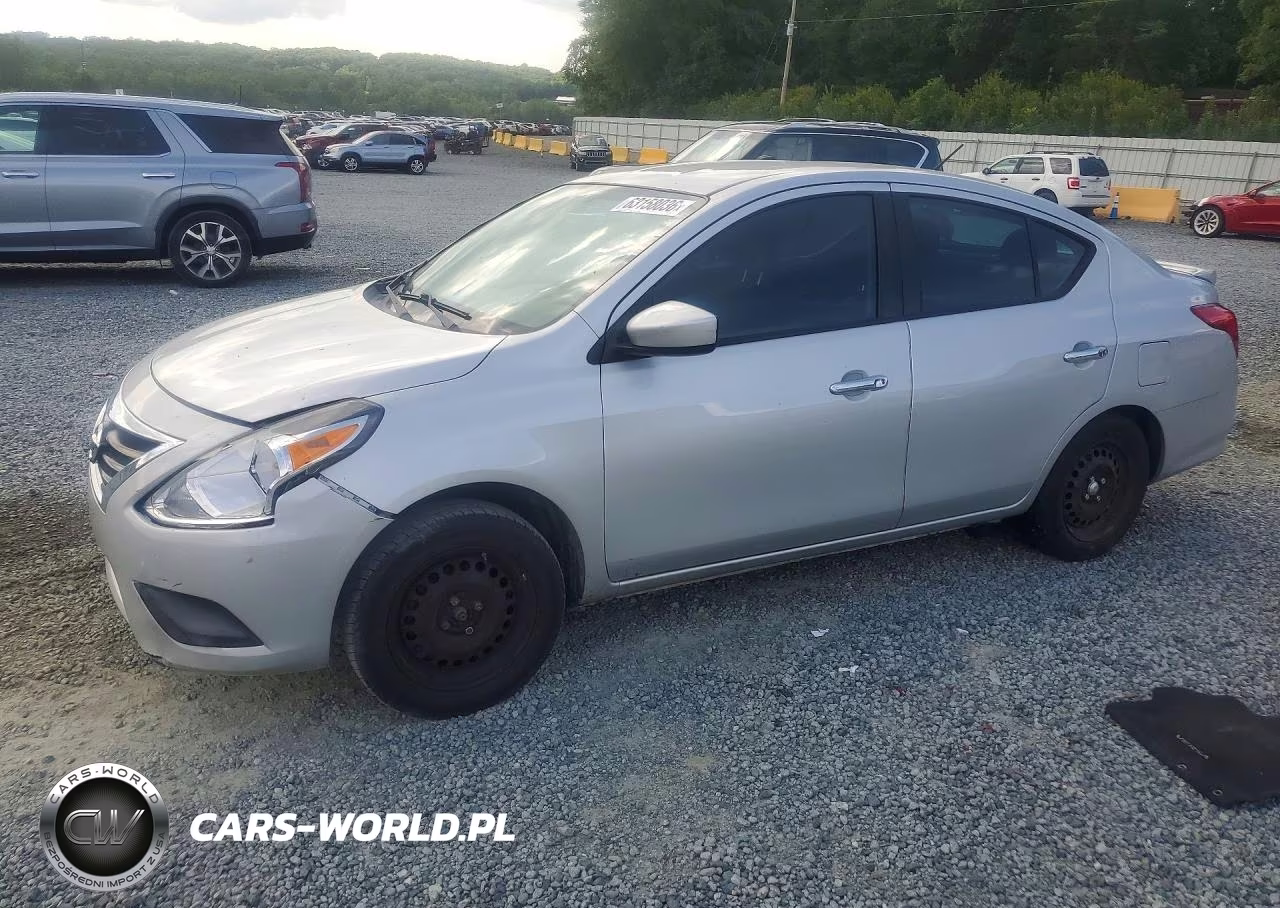 2017 Nissan Versa 1.6 Sv VIN:3N1CN7AP9HK431432 - 1