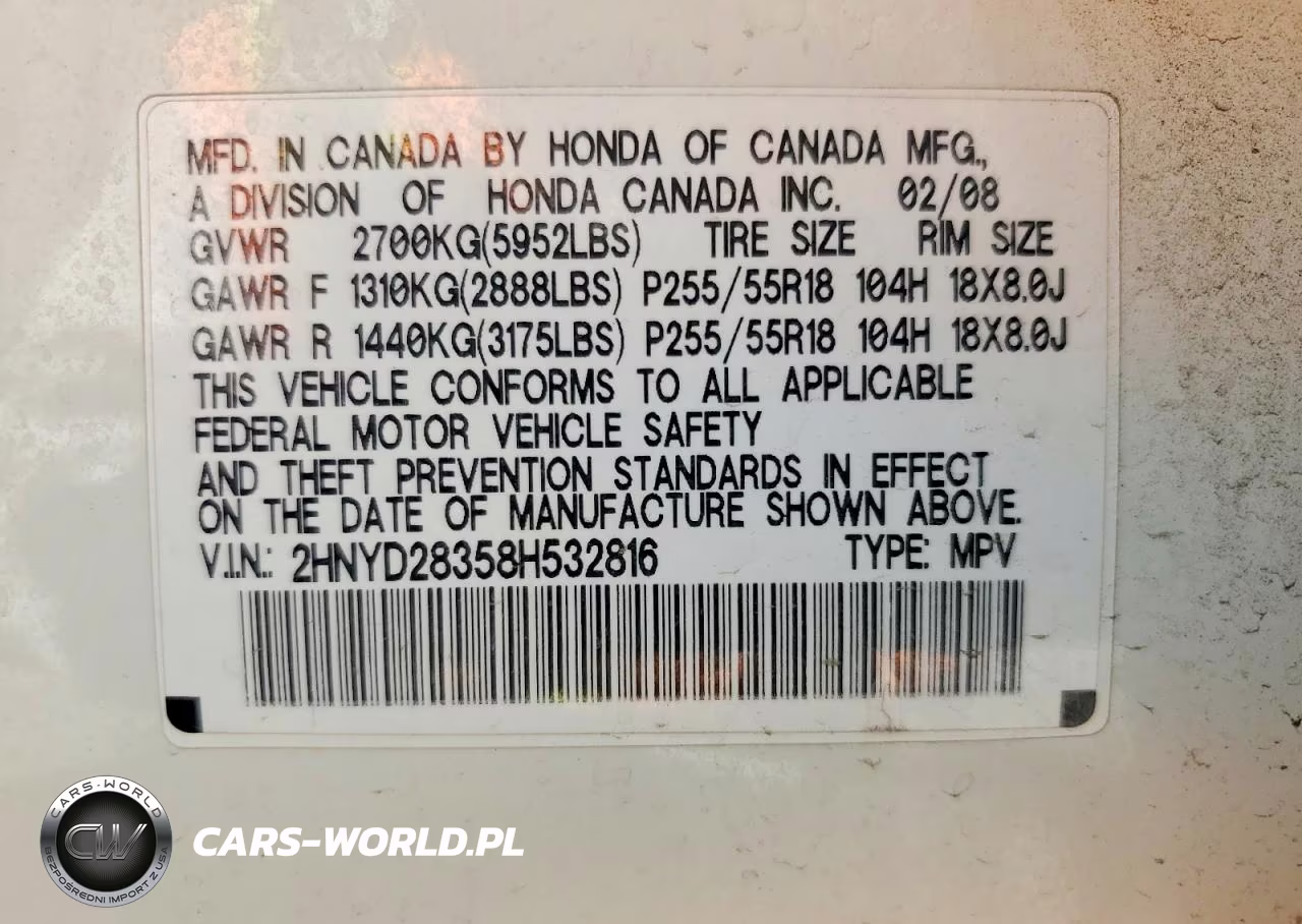 2008 Acura Mdx Technology VIN:2HNYD28358H532816 - 13