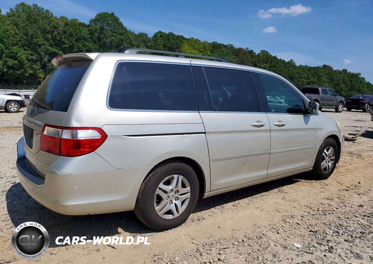 2007 Honda Odyssey Exl VIN:5FNRL38727B434157 - 3
