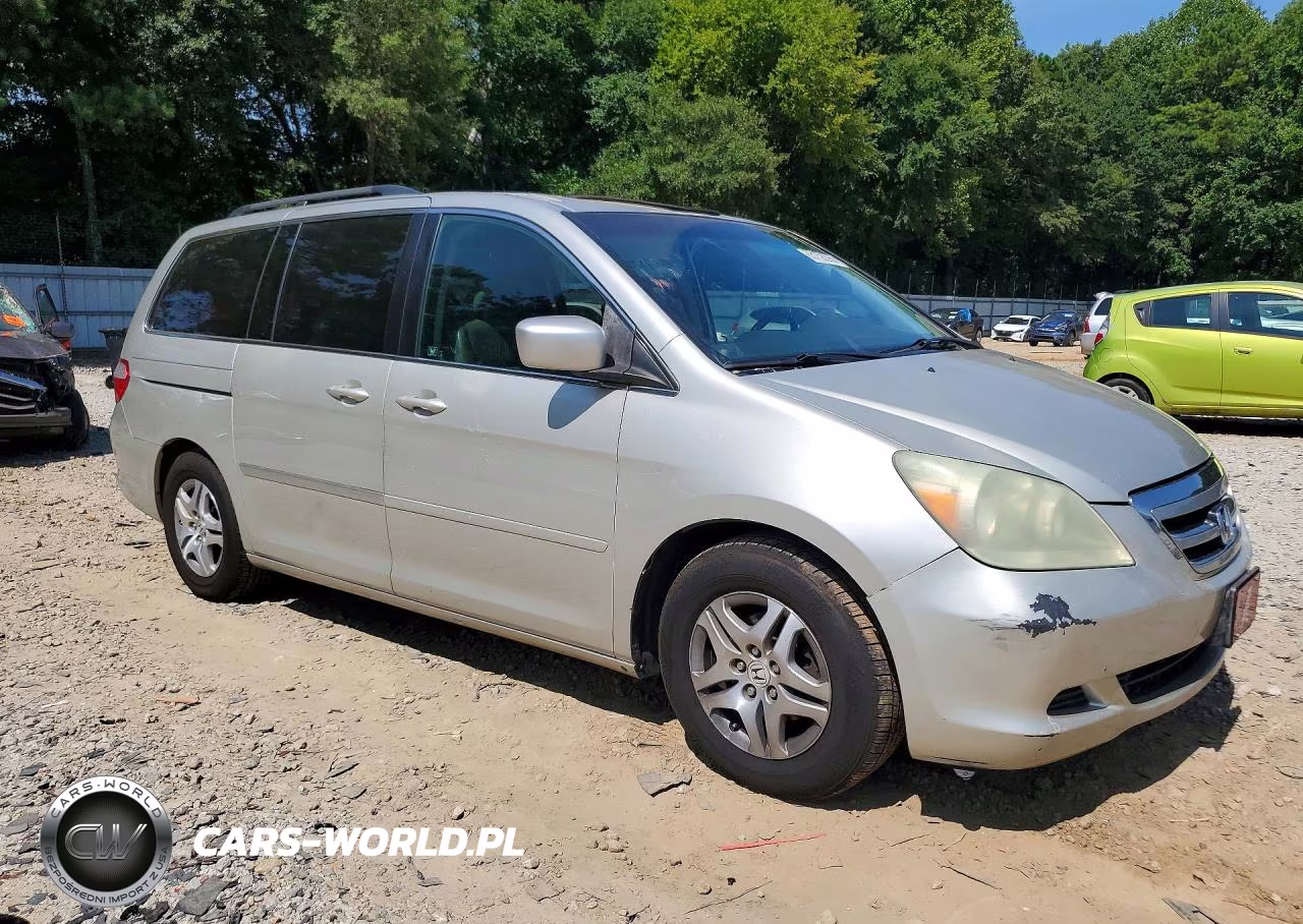 2007 Honda Odyssey Exl VIN:5FNRL38727B434157 - 4