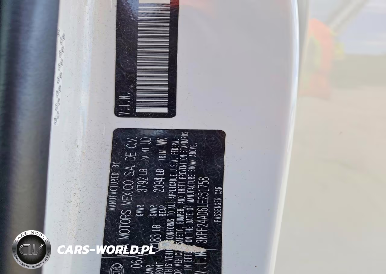 2020 Kia Forte Lxs VIN:3KPF24AD6LE251758 - 12