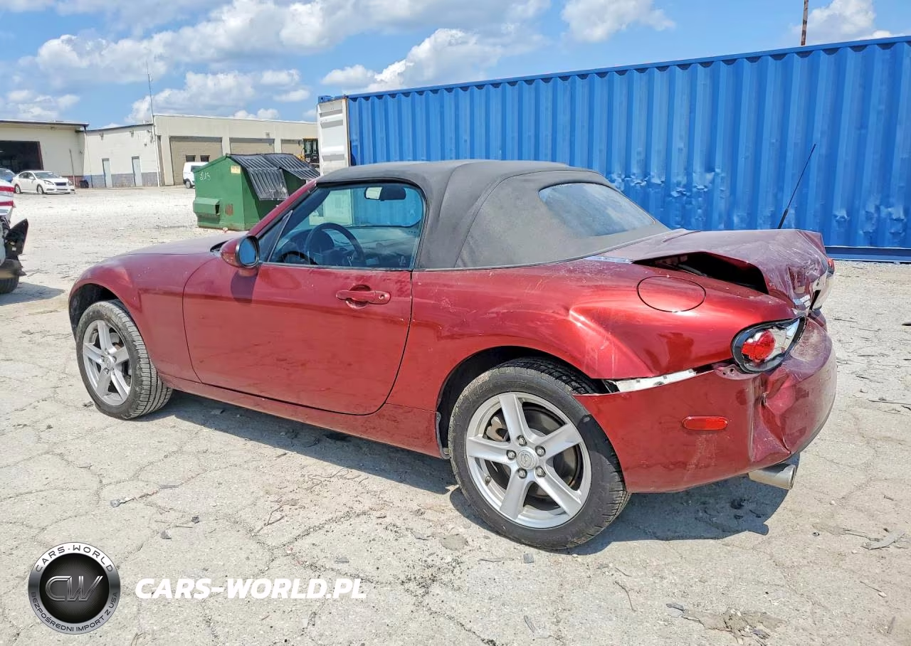 2008 Mazda Mx-5 Miata VIN:JM1NC25F180153925 - 2