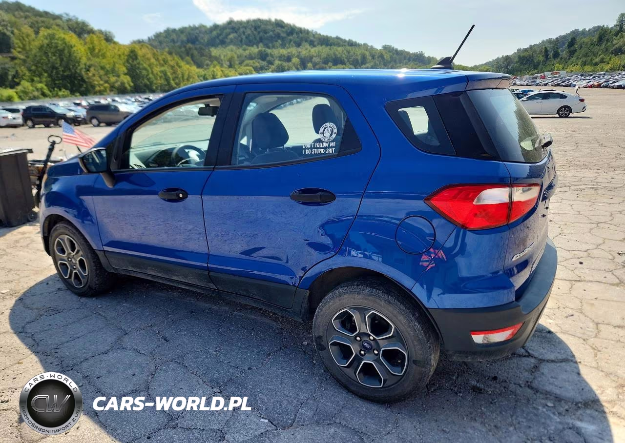 2021 Ford Ecosport S VIN:MAJ3S2FE3MC420268 - 2