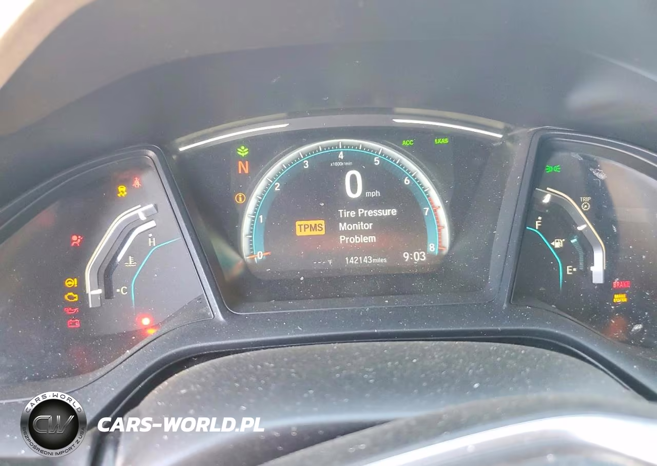 2019 Honda Civic Lx VIN:2HGFC2F69KH589963 - 9