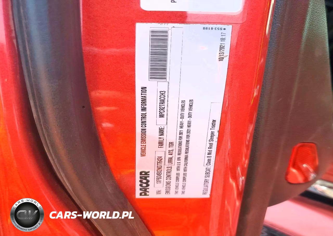 2022 Peterbilt 579 Semi Truck VIN:1XPBD49X2ND776424 - 12