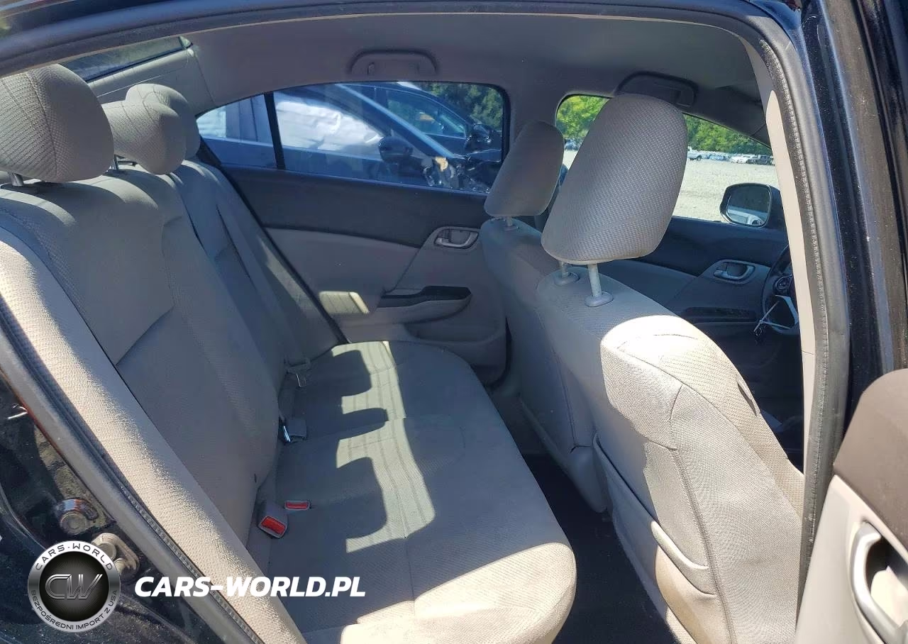 2012 Honda Civic Lx VIN:19XFB2F53CE357168 - 10