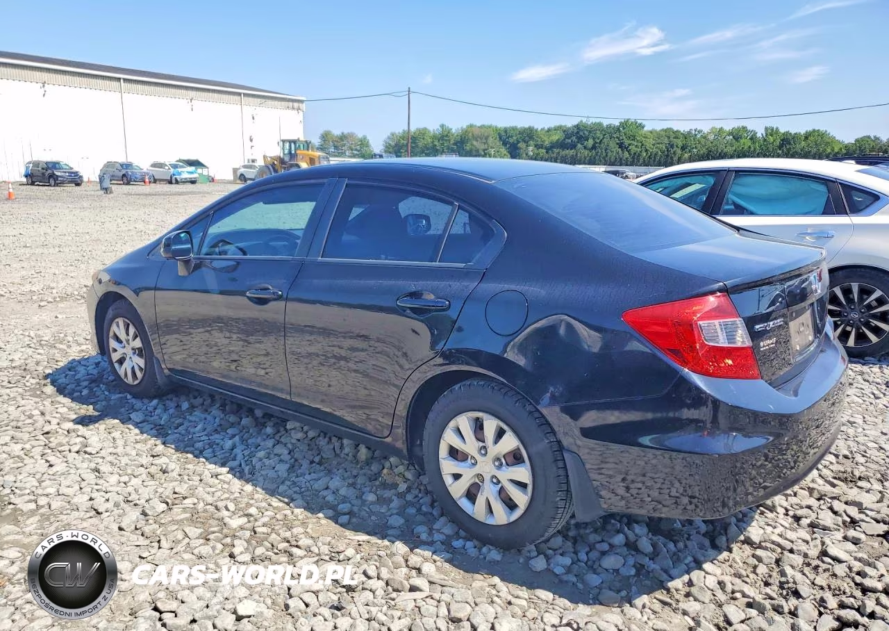 2012 Honda Civic Lx VIN:19XFB2F53CE357168 - 2