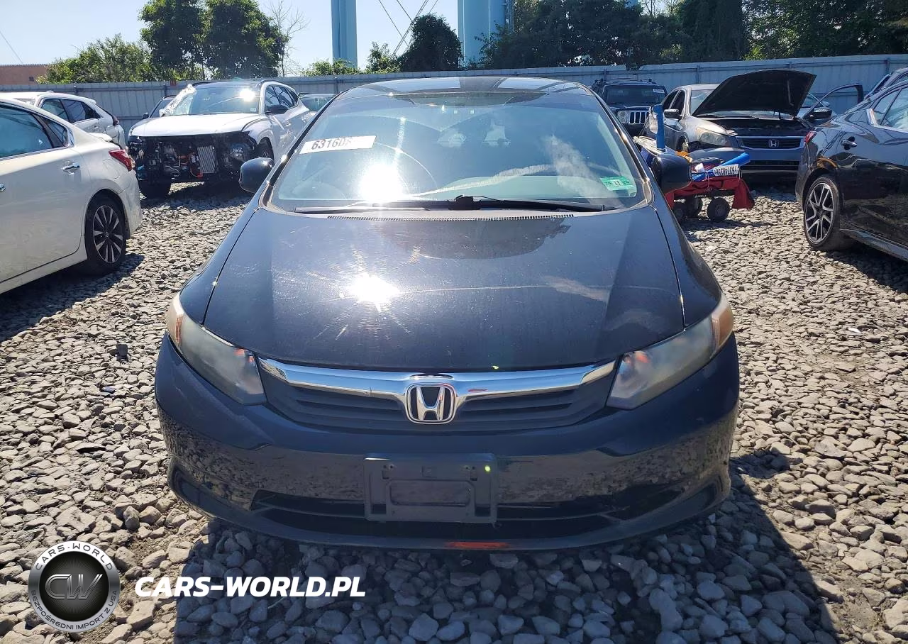 2012 Honda Civic Lx VIN:19XFB2F53CE357168 - 5