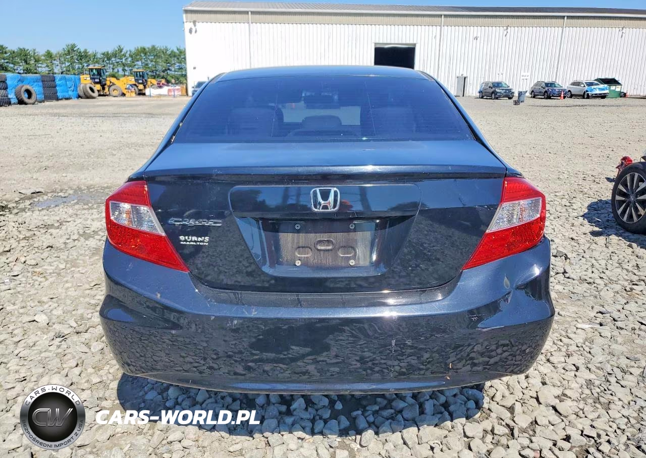 2012 Honda Civic Lx VIN:19XFB2F53CE357168 - 6