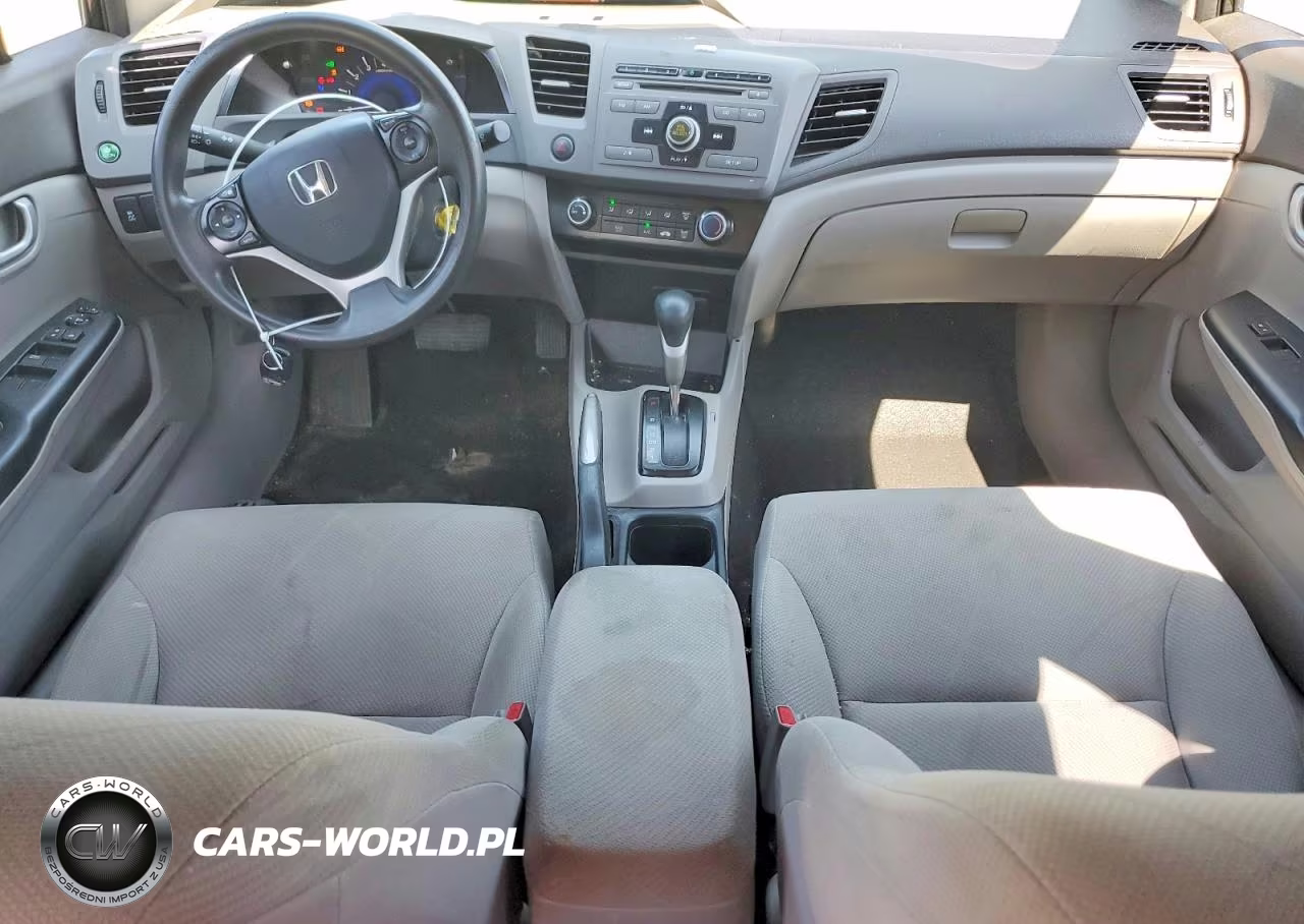 2012 Honda Civic Lx VIN:19XFB2F53CE357168 - 8