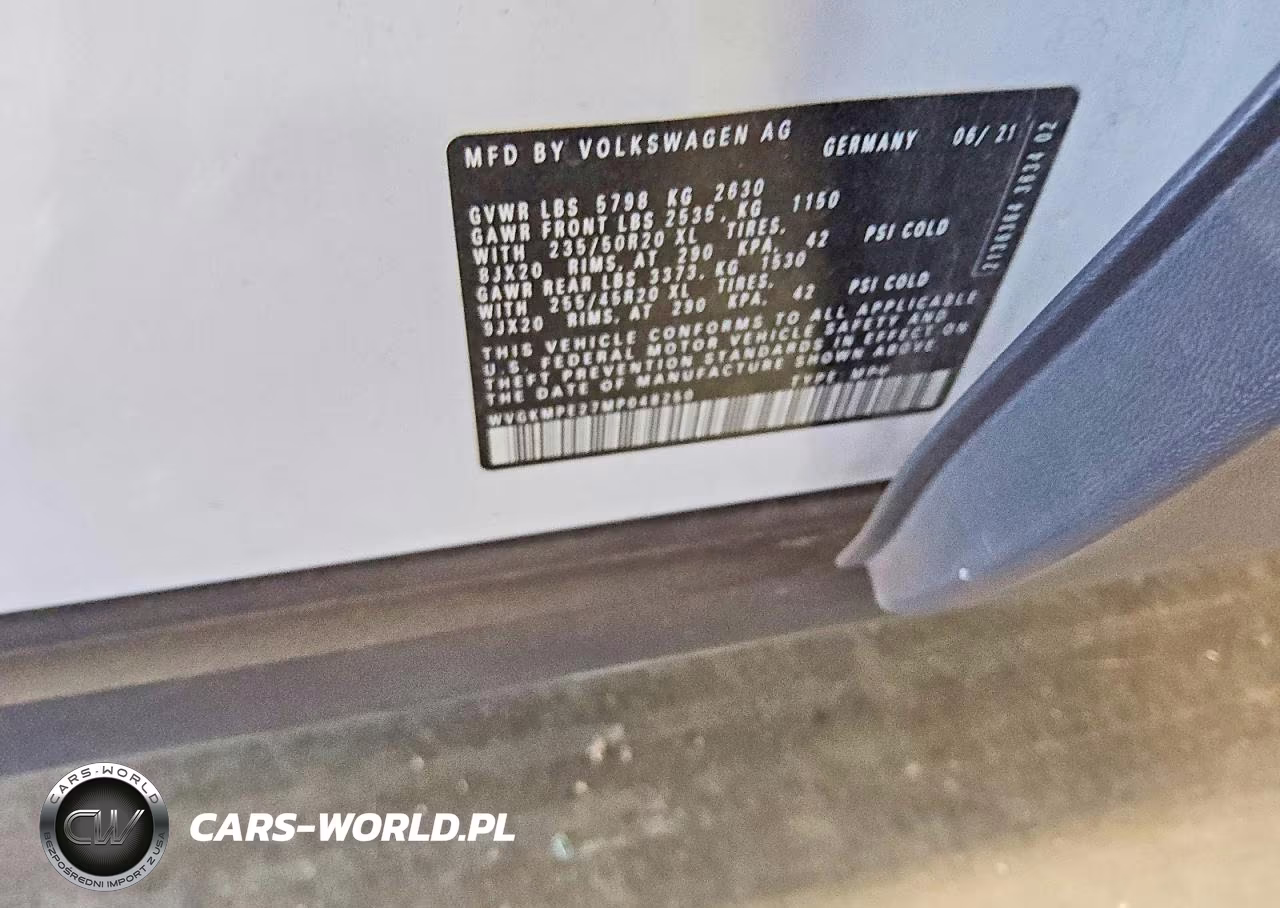2021 Volkswagen Id.4 Pro S VIN:WVGKMPE27MP048250 - 13