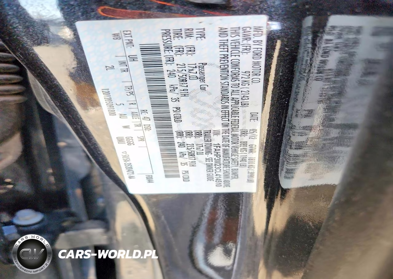 2012 Ford Focus Sel VIN:1FAHP3M23CL414510 - 13