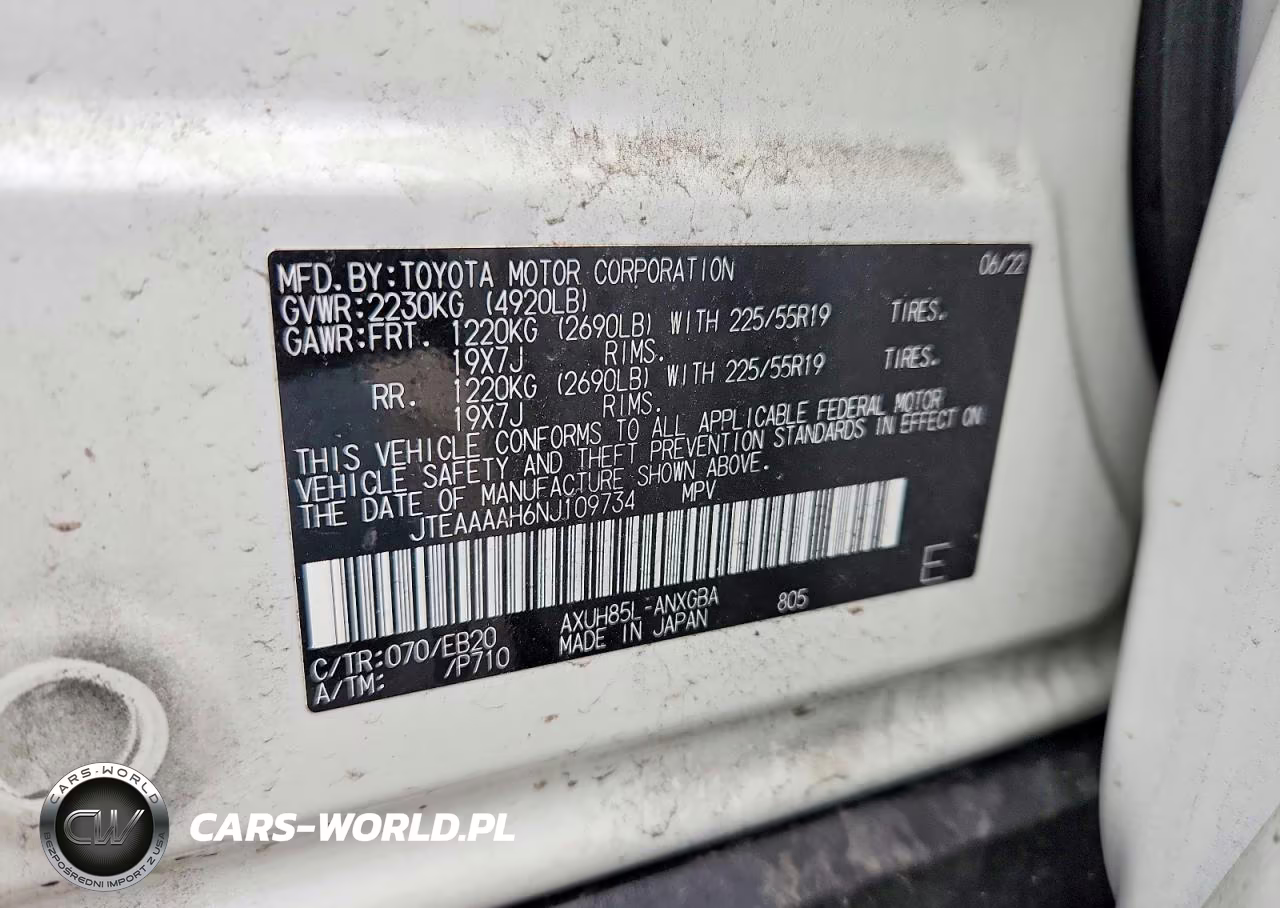 2022 Toyota Venza Xle VIN:JTEAAAAH6NJ109734 - 14