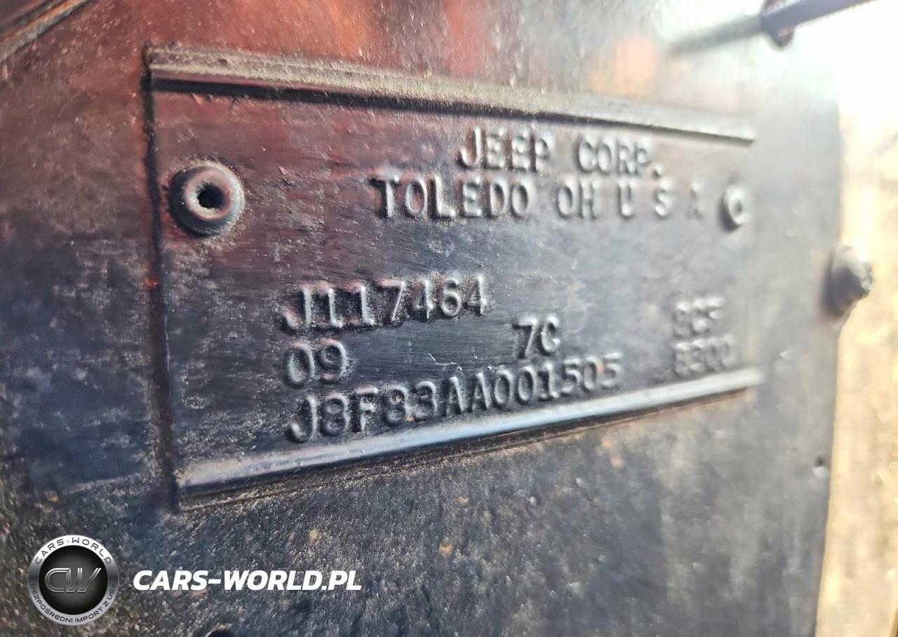 JEEP CJ-5 VIN:J8F83AA001505 - 12