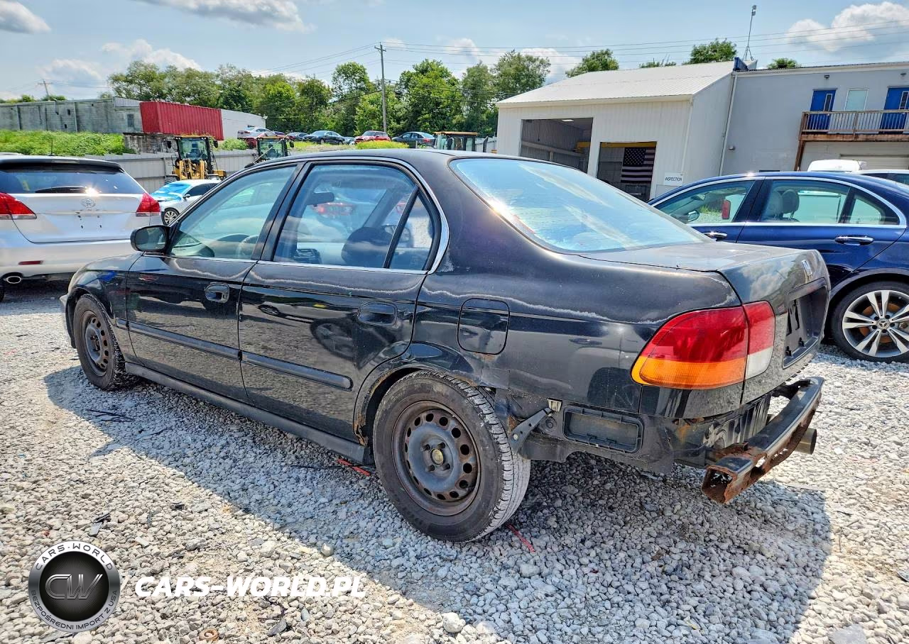 1997 Honda Civic Lx VIN:JHMEJ6676VS041463 - 2