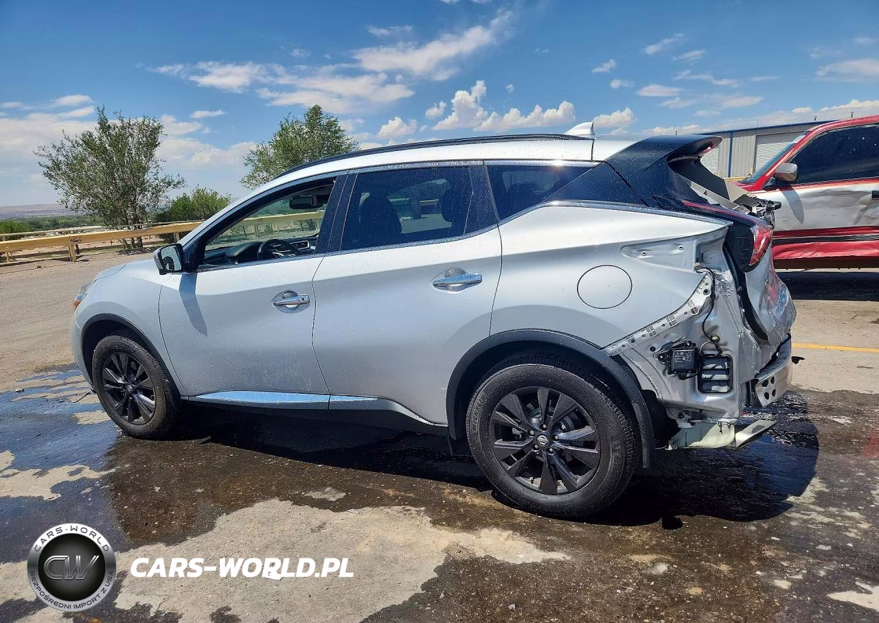 2018 Nissan Murano Sv VIN:5N1AZ2MH0JN195393 - 2