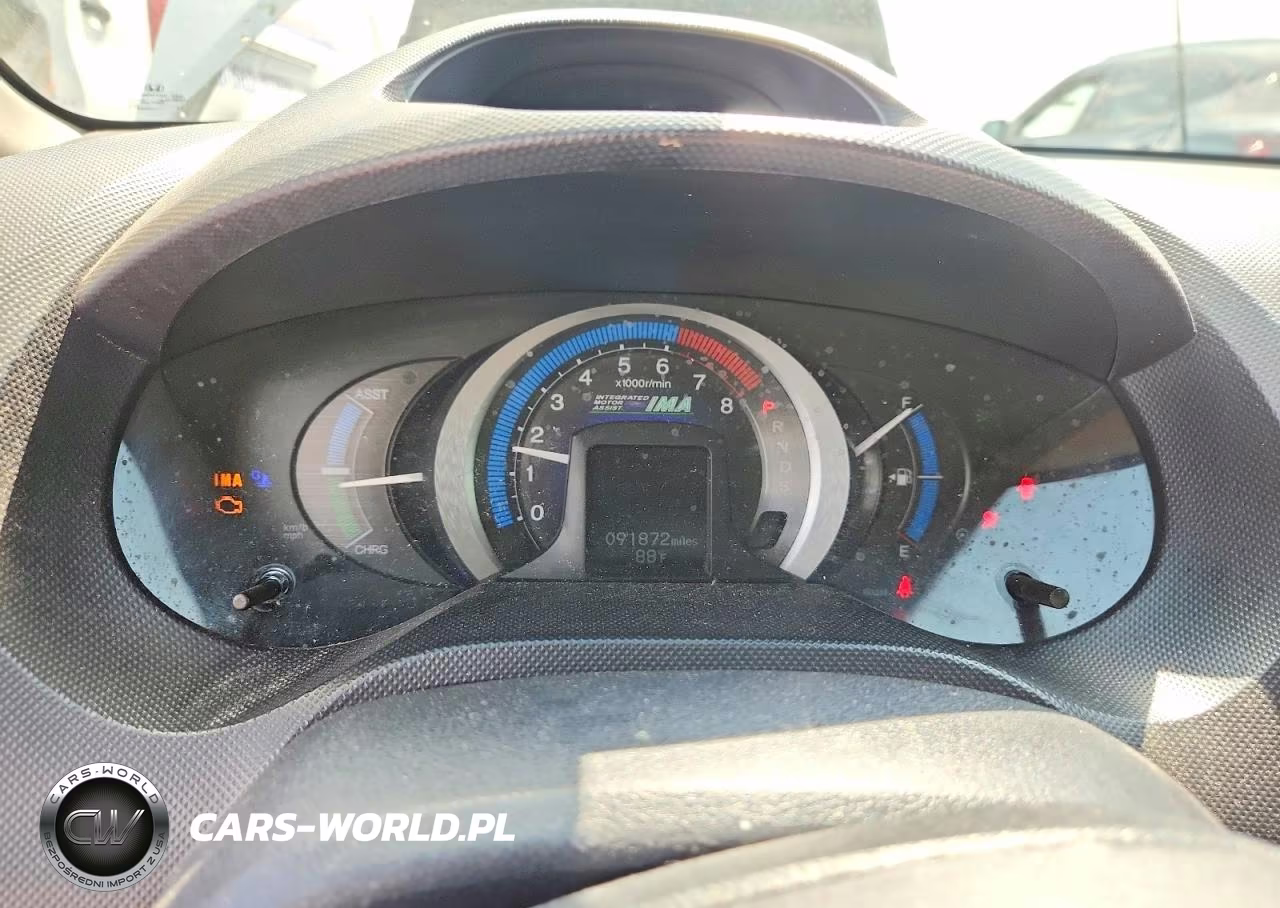 2010 Honda Insight Ex VIN:JHMZE2H71AS006089 - 9