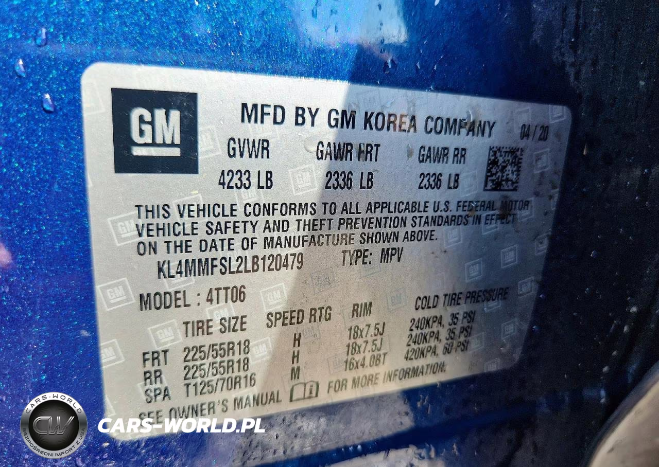 2020 Buick Encore Gx Essence VIN:KL4MMFSL2LB120479 - 12