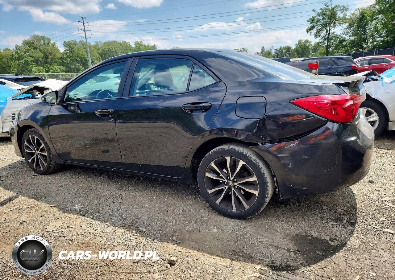 2017 Toyota Corolla Se VIN:2T1BURHE7HC792604 - 2
