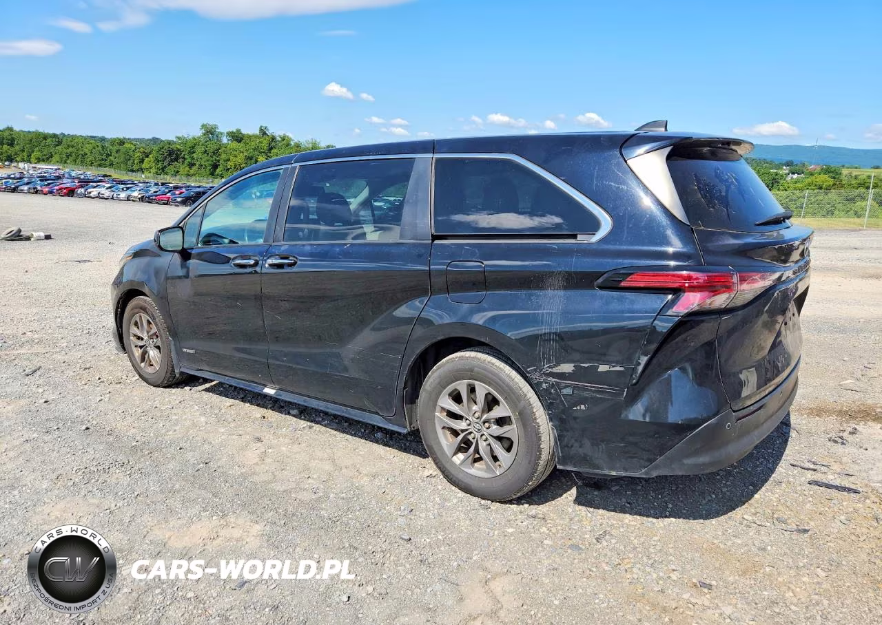 2021 Toyota Sienna Xle VIN:5TDYRKECXMS029029 - 2