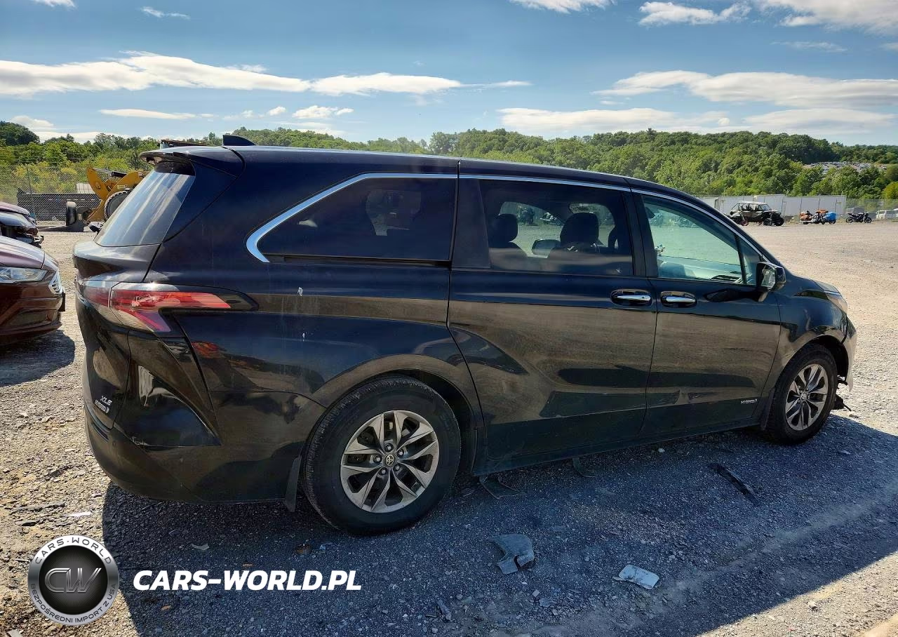 2021 Toyota Sienna Xle VIN:5TDYRKECXMS029029 - 3